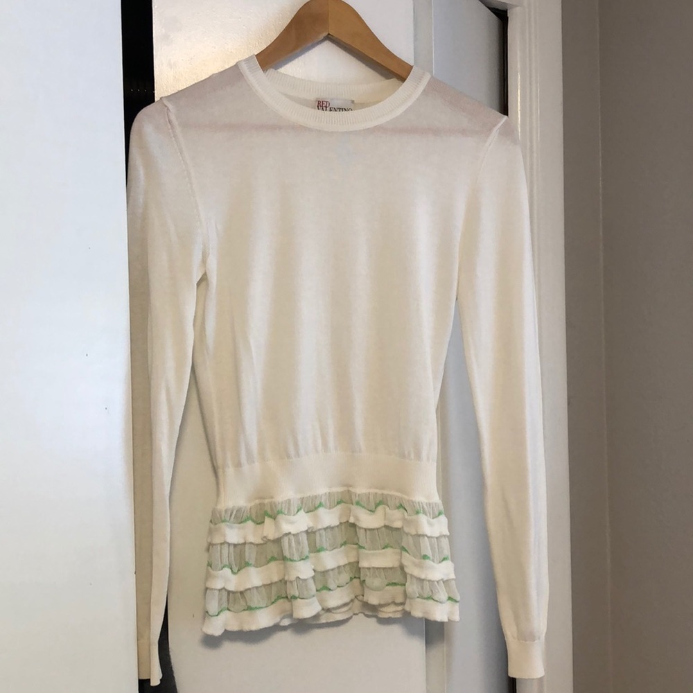 Red Valentino Cream Sweater
